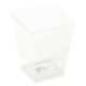 Kova Feinkostbecher aus PLA glasklar 160ml 5,9x5,9x7,2cm, 50 Stk.
