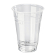 Einweg-Trinkbecher 400 ml mit Eichstrich Ø 96 mm aus PLA, 50 Stk.