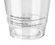 Trinkbecher 400ml + Domdeckel ohne Loch + Einsatzbecher Ø 96mm (PLA) 50 Stk.