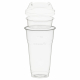 Trinkbecher 500ml + Domdeckel stapelbar + Einsatzbecher Ø 96mm (PLA) 50 Stk.