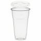 Trinkbecher 500ml + Deckel mit Halmstanzung aus PLA 50 Stk.
