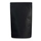 Standbodenbeutel Kraftpapier schwarz, 110x185x65mm, 250ml, 1000 Stk.