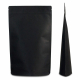 Standbodenbeutel Kraftpapier schwarz, 110x185x65mm, 250ml, 1000 Stk.