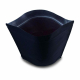 Standbodenbeutel Kraftpapier schwarz, 110x185x65mm, 250ml, 1000 Stk.