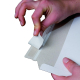 Vollpappe-Versandtasche 237x342mm stabile Vollpappe Selbstklebeverschluss A4+ weiß