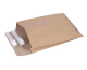 Papierversandtaschen mit Doppelfixverschluss Maxibrief-Format 250x50x350 + 100mm Klappe braun, 400 Stk.