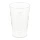 Mehrwegbecher Pfandbecher transparent stabil+ PP 0,5L Eichstrich Ø 93mm, 12 Stk.
