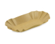 Pappschalen 'Kraft' oval 17,5 x 10,5 x 3 cm fettdicht braun, 250 Stk.
