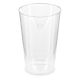 Trinkglas Trinkbecher Plastikbecher glasklar mit Eichstrich bei 300ml, 25 Stk.
