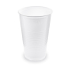 Trinkbecher Getränkebecher weiß mit Eichstrich bei 0,5l | 500 ml PP, 10 Stk.