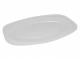 Servierteller, Party-Platte oval weiß 45 x 30,5 cm, Größe L, 10 Stk.