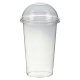 Smoothiebecher Dessertbecher + Domdeckel ohne Öffnung 500 ml Ø95mm, PET, glasklar, 50 Stk.