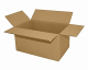 Faltkarton 280x180x140mm 1-wellig Dickwelle braun