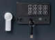 Tresor Safe 60x41x39 cm mit elektronischem Zahlenschloss für Tisch/Wandmontage anthrazit