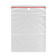 Druckverschlussbeutel 40 x 60 mm mit Rundlochung Farbstreifen rot 1000 Stk.