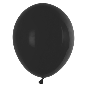 Luftballons schwarz Ø 250 mm, Größe 'M', 10 Stk.