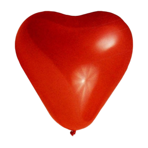 Luftballons 'Herzen' Ø 350 mm, Größe 'L', 100 Stk.