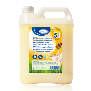 HYGSOFT Flüssigseife für Spender 'Milch & Honig', 5 Liter