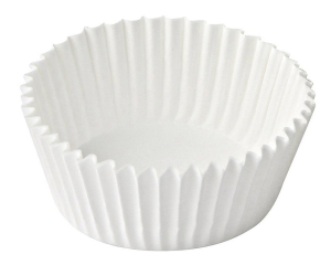 Gebäckkapseln Muffin-Kapseln weiß Ø 50 x 30 mm, 100 Stk.