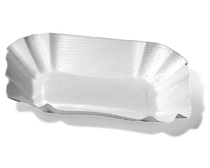 Pappschalen eckig 9 x 14 x 3cm, KU 51, fettdicht, 250 Stk.