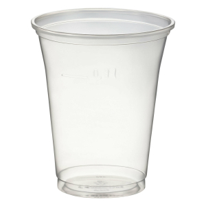 Trinkbecher Smoothiebecher Dessertbecher 300 ml, Ø 95mm, PET, glasklar, 50 Stk.