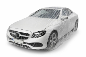 Autoabdeckhaube Autoplane PE transparent 430×630cm in Werkstattqualität