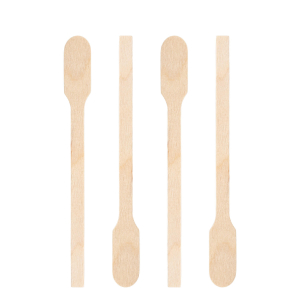 Rührstäbchen 'Paddel' aus Holz, 13cm, 1000 Stk.