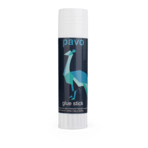 Pavo Klebestift Papierkleber für Papier Pappe Karton auswaschbar, 40 gr.