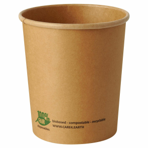 PAPSTAR Suppenbecher Pappe rund 940 ml braun, 25 Stk.