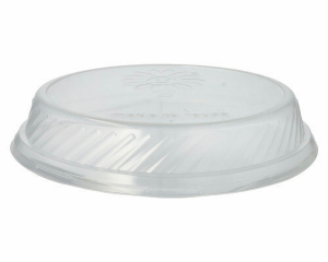 Deckel für Mehrweg Menüteller Ø 22,7 cm · Höhe 4,1 cm transparent, 12 Stk.