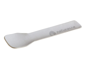Eislöffel Eisspatel Papier Karton FSC® 'naturesse' 9,5 cm weiss, 150 Stk.
