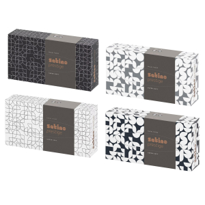 Satino Prestige Kosmetiktücher Flachb.2lg Zellstoff 21 x 20,5 cm, 40 Boxen a 100 Stück = 1 VE