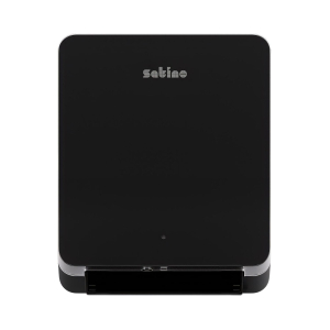 Satino Hyginity Sensor Handtuchspender, System SYS1, 39,0 cm x 23,2 cm x 31,8 cm, schwarz