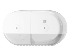 Tork SmartOne® Mini Doppelrollenspender T9 221x156x398mm, weiß