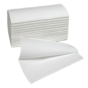 Celtex Falthandtücher V-Falz 2-lagig weiß 25x21cm, 15 Packungen je 266 Blatt