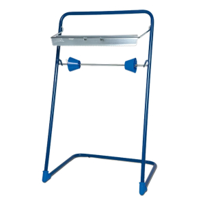Celtex Putzpapierspender Standgerät blau 500x405x840mm bis max. 40cm Rollen