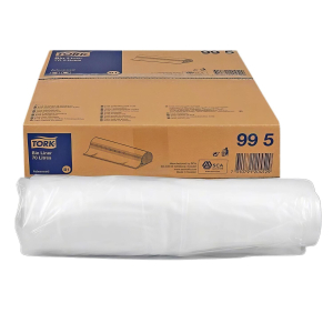 Tork Abfallsäcke Müllsäcke 70l B1 640x950mm transparent 5 Rollen je 50 Stück
