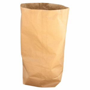 Papier Müllsäcke 70 L 55x85+20cm 2-lagig kompostierbar braun, 25 Stk.