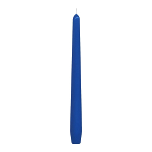 Spitzkerzen 245 mm, 8 Stunden Brenndauer, dunkelblau, 10 Stk.