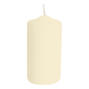 Stumpenkerzen Ø 50 x 100 mm, 15 Stunden Brenndauer, champagner, 4 Stk.