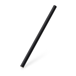 Papiertrinkhalme JUMBO schwarz 15 cm Ø8 mm, 100 Stk.