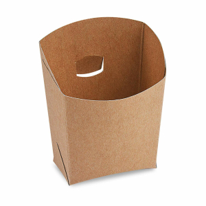 Snackbecher kraft braun mit Fettbarriere 100g 7x9x9cm, 50 Stk.