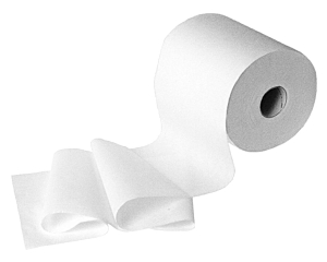 Handtuchrolle Tissue, 100% Zellstoff 2-lagig 20 cm x 150 m, weiß, 6 Rollen