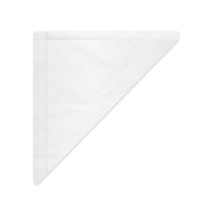 Spitztüten 17x17cm weiß gefädelt geeignet für 100g, 1000 Stk.