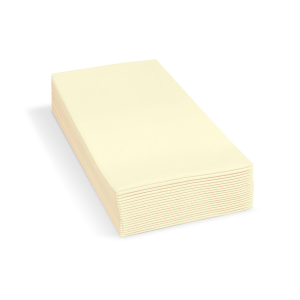Servietten 33 x 33 cm 1/8 -Kopffalz 3-lagig champagner, 250 Stk.