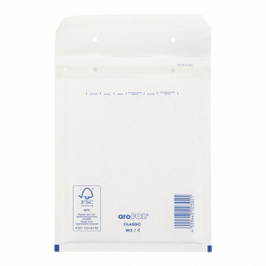 AROFOL CLASSIC Luftpolstertasche 3/C-13W, 150x215mm, weiß, für B6+