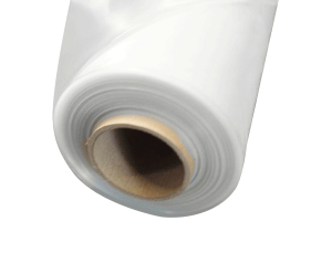 Abdeckfolie Baufolie, transparent / milchig 1500mm x 50m, 80my LDPE